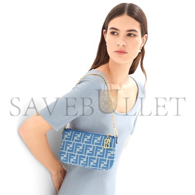 FENDI BAGUETTE POUCH 8BS073AUNJF1SKL (20*12*3cm)